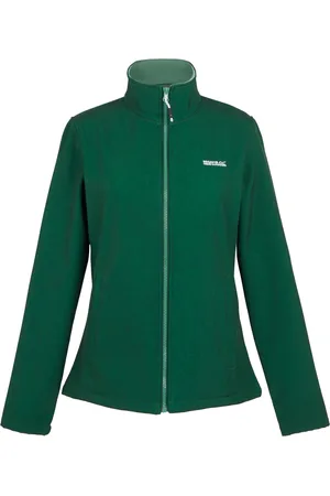 Regatta Dames/dames Connie V Softshell wandeljack (Regenwoud Mergel)