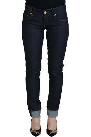 ACHT Katoenen Slim Fit Jeans Met Lage Taille