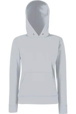 Fruit Of The Loom Vrouwen Dames Fit Sweatshirt Met Capuchon / Hoodie (Heather )