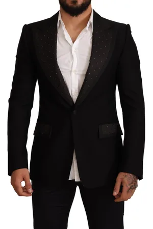 Dolce & Gabbana Wollen slim fit jas blazer jasje
