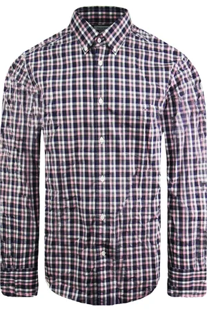 Eden Park Paris Regular Geruit Heren Oxford Overhemd