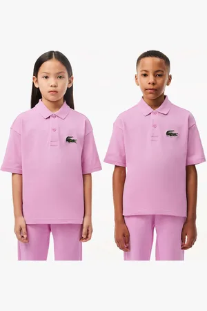Lacoste Juniors Katoenen Piqué Poloshirt in