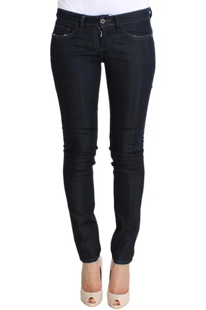 Costume National Katoenen Stretch Slim Fit Jeans