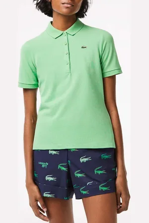 Lacoste Dames Slim Fit Ultra Dry Stretch Golf poloshirt in