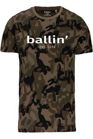 Ballin Est. 2013 Tee SS Army Camouflage Shirt