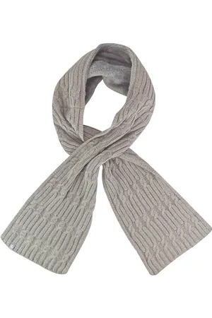 Heat Holders Luxe fleece wintersjaal voor dames - Lichtgrijs