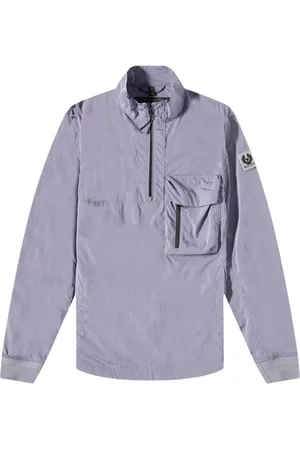 Belstaff Ramp Violet lichtpaars windjack met kwartrits