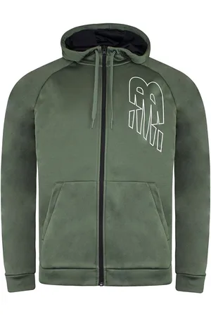 New Balance Lange Mouw Zip Tenacity Fleece Heren Track Jacket MJ13020 NSE