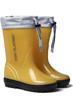 OFF-WHITE Off White rubberen jongenslaarzen in