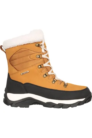 Mountain Warehouse Dames/Dames Innsbruck waterdichte lederen sneeuwlaarzen