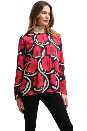 Regatta Dames/Dames Orla Bloemen Lichtgewicht Ademende Blouse (Appelbloesem Roze)