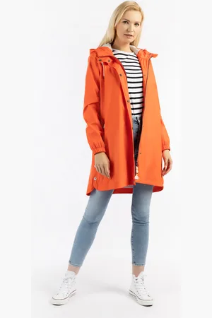 Schmuddelwedda Mackintosh bridgeport Dames oranjerood