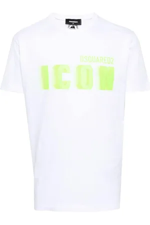 Dsquared2 Cool Fit Groen Blur Icon Logo T-shirt