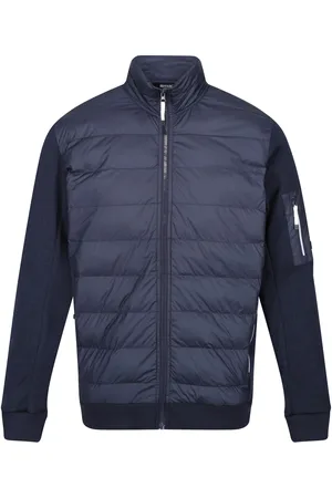 Regatta Heren Colliston Baffled Fleece Jas (Marine)