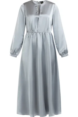 Dreimaster Midi-jurk Dames -blauw