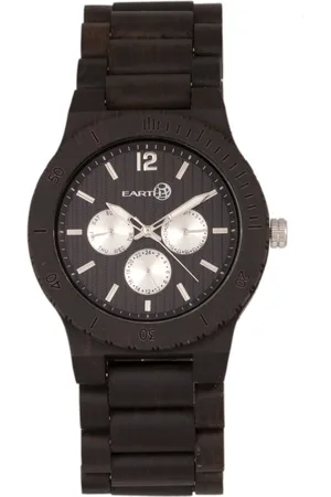 Earth Bonsai-armbandhorloge met dag/datum
