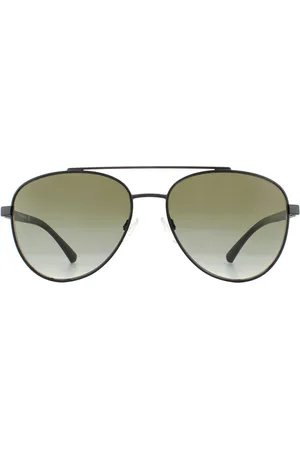 Emporio Armani Zonnebril EA2079 30018E Mat Groen Verloop