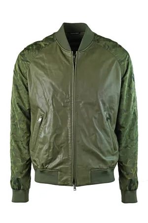 Emporio Armani W1B54P W1P58 010 Leather Jacket
