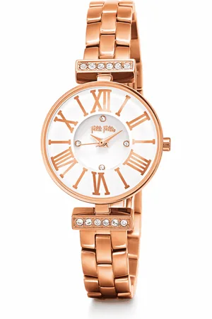 Folli Follie Dameshorloge Kwarts Roze Goud