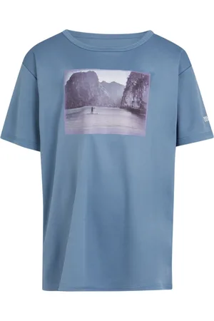 Regatta Kinderen/Kinderen Alvardo VIII Landschap T-Shirt (Koronet )
