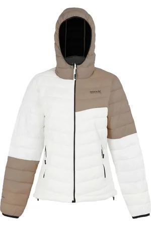 Regatta Dames/Dames Hillpack II Hooded Jacket (Blanc De Blanc/Warm )