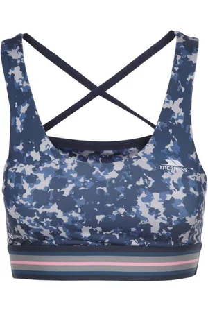 Trespass Dames/dames Stéphanie Camo Crop Top (Marine)