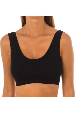 Kisses and Love Micofibra Bamboe kanten top met ronde hals 707 vrouw