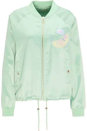 myMo Satijnen blouson Dames neo munt