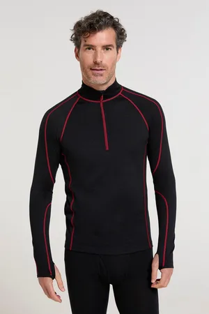Mountain Warehouse Heren Asgard III Merino Wol Thermo Top