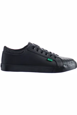 Kickers Tovni Y Quilt zwarte kinderschoenen
