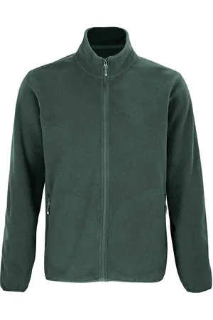 Sols Heren Factor Gerecycleerd Fleece Jas (Bosgroen)