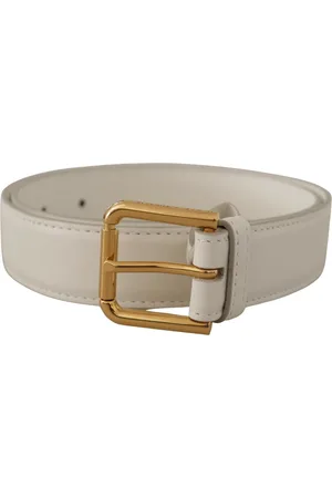 Dolce & Gabbana Authentieke Gegraveerde Lederen Riem Met Logo