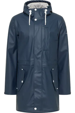 Dreimaster Mackintosh Heren marine