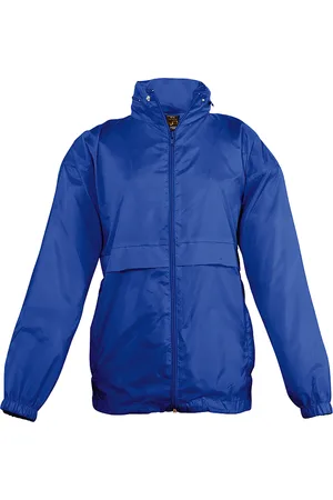 Sols Kinderen Unisex Surf Windbreaker Jacket (waterbestendig en winddicht) (Koningsblauw)