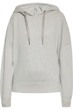 myMo Hoodie Dames licht grijs melange