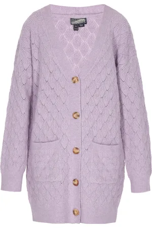 Dreimaster Vest Dames lavendel melange