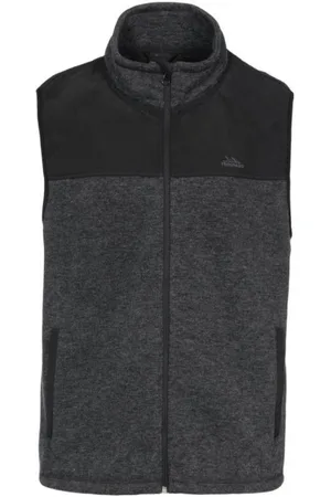 Trespass Heren Leafminer Fleece Bodywarmer (Zwart)