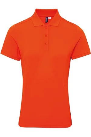 Premier Dames/dames Coolchecker Plus Piqu Polo met CoolPlus