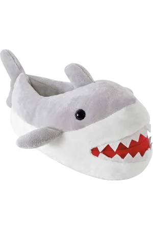 Sock Snob Kinderen pluche 3D Shark pantoffels | Slipper snob - Haai