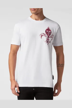 Philipp Plein T-Shirt Ronde Hals Chrome