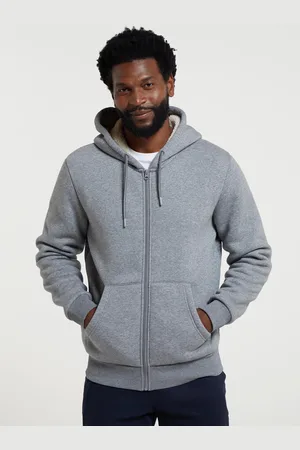 Mountain Warehouse Heren Dalton Borg gevoerde Full Zip Hoodie