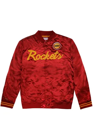 Mitchell & Ness Houston Rockets Heren Satijnen Bomberjack