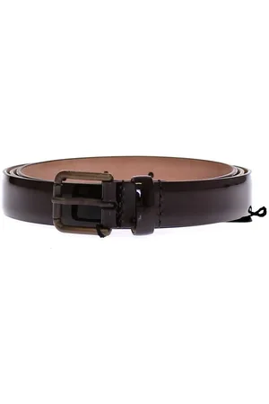 Dolce & Gabbana Logo Lederen Riem