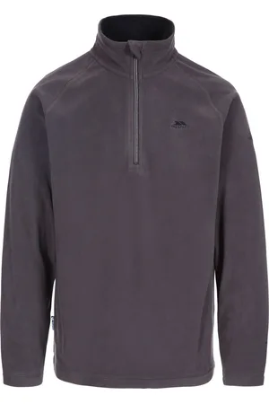 Trespass Heren Blackford Microfleece (Donkergrijs)