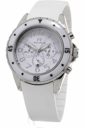 Folli Follie Dameshorloge Kwarts Wit & Zilver