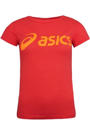 Asics Logo Dames Koraal T-Shirt