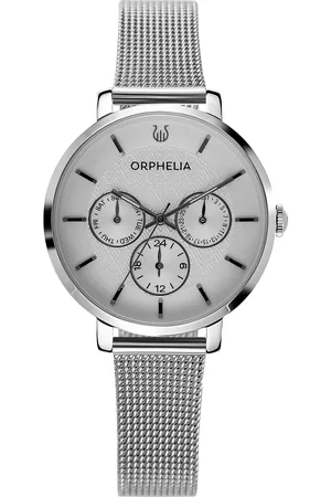ORPHELIA Derby dameshorloge Zilverkleurig OR22900
