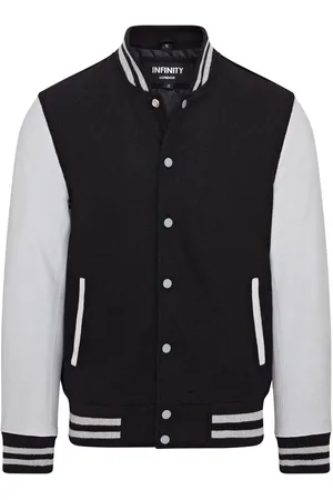 Infinity Letterman honkbalwollen leren Varsity-bomberjack - Genua