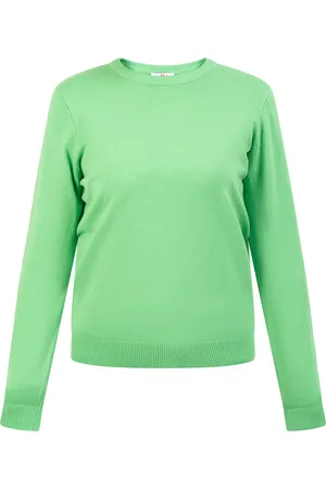 myMo Gebreide trui Dames lichtgroen