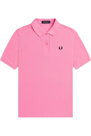 Fred Perry Effen felroze poloshirt